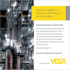 VEGA Grieshaber KG is a world-leading supplier of level, switching and pressure instrumentation. 