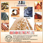 Vrushabh is one of the leading manufacturer and distributor of Conveyor Belts, Transmission Belts, Elevator Belts, PVC Belts.